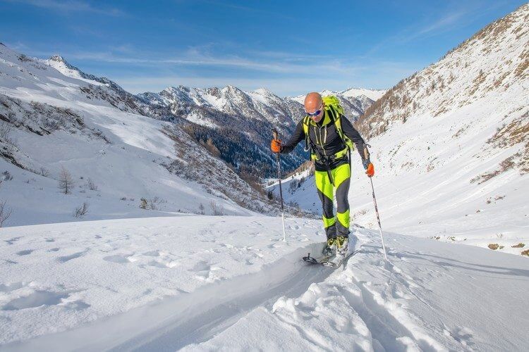 faire du ski entraînement extérieur en hiver