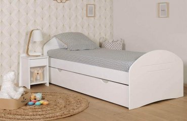 lit gigogne pour petite chambre enfant meuble gain de place optimisation espace limité