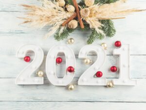 nouvelle année 2021 idées cartes voeux