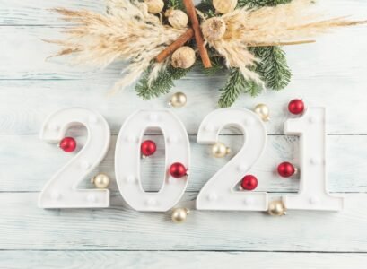 nouvelle année 2021 idées cartes voeux