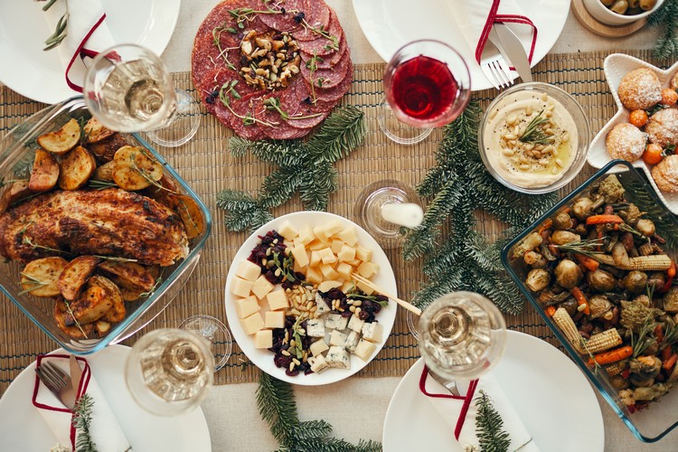repas de fêtes de fin d'année déclencher maladies santé ragile alimentation malsaine