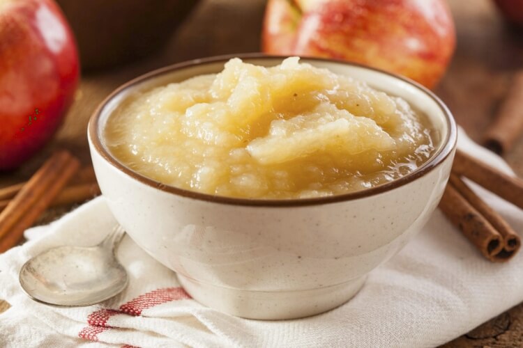 substitut sain beurre purée de pomme