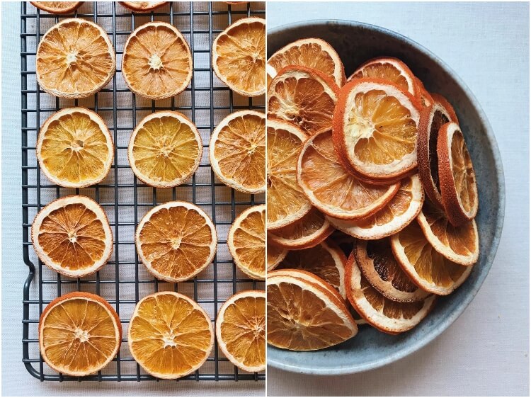 tutoriel fabriquer guirlande nature tranches oranges