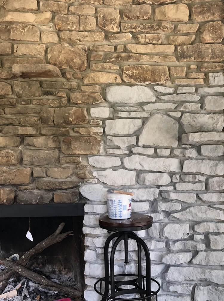un nettoyage de cheminée faire nettoyer briques pierres