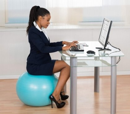 active sitting ajouter temps progressivement