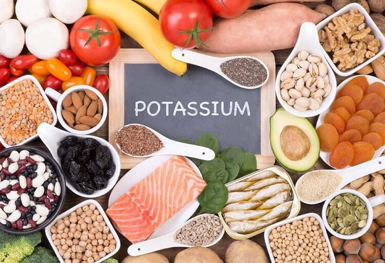 aliments riches en potassium vitamines minéraux bonne santé