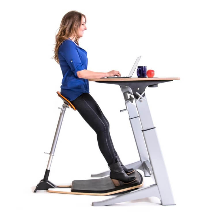 bureau assis debout réduire glycémie mouvements physiques