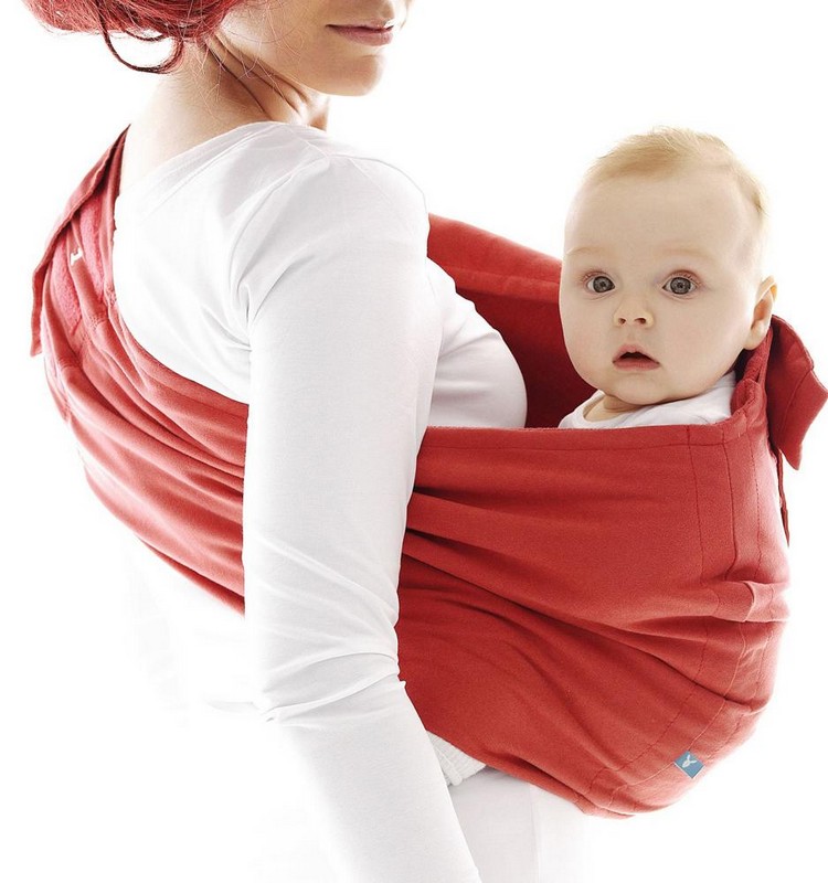 cadeau pour baby shower -sling porte-bébé ergonomique