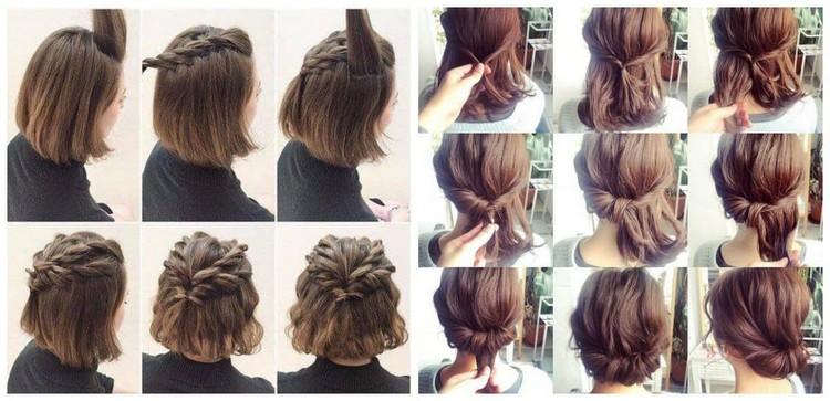 How to create a bohemian chic hairstyle for short and medium length hair