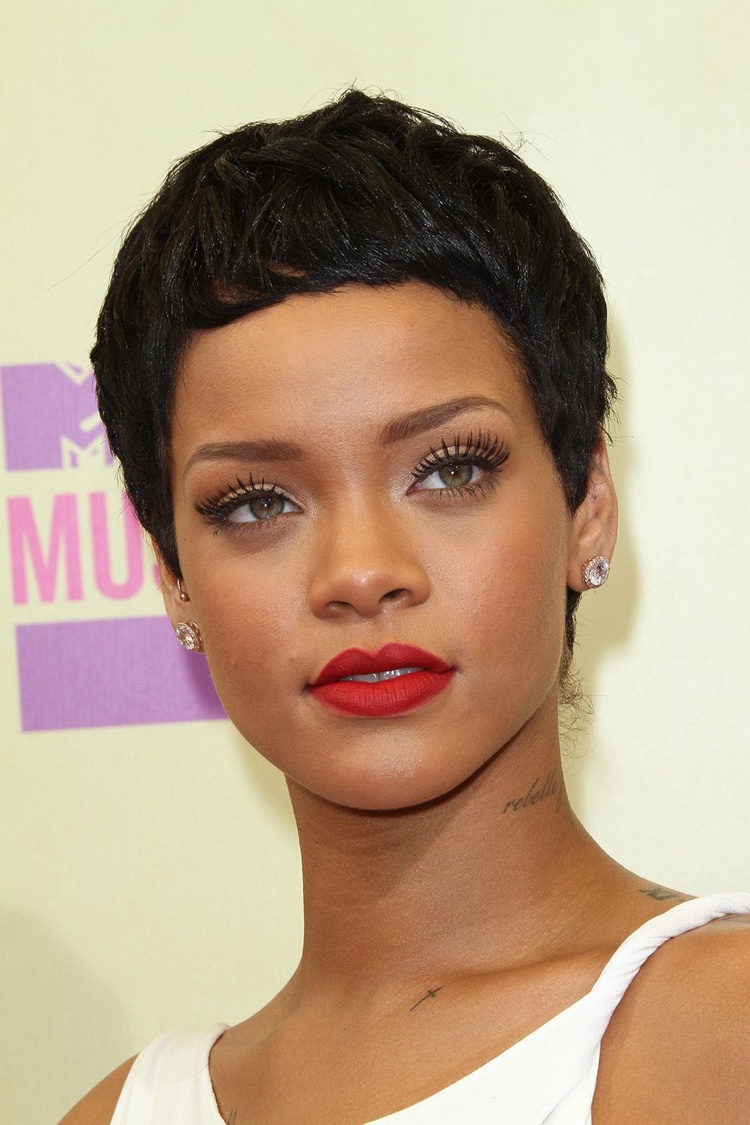 Rihanna's Caesar women's cut