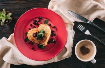 des crêpes en forme de coeur une recette facile