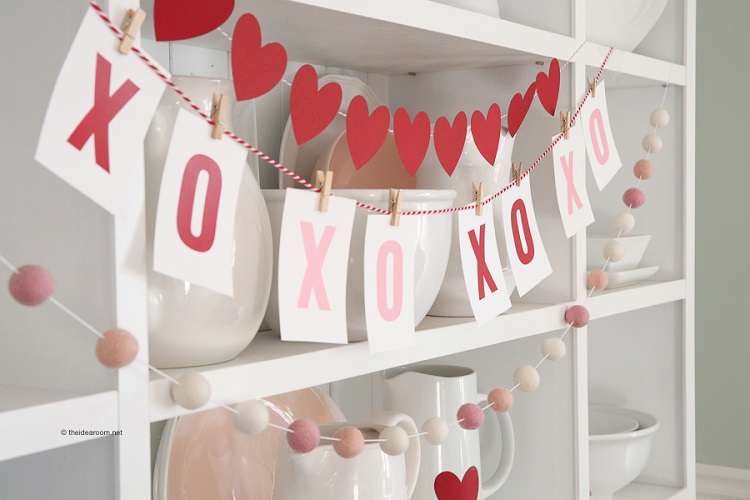 idées déco saint valentin a la maison