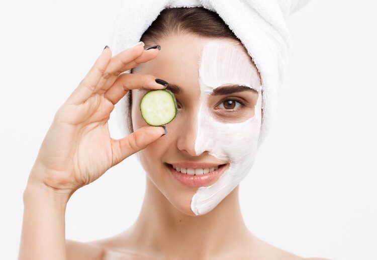 masque visage concombre yaourt traiter inflammation rougeurs resserrer pores