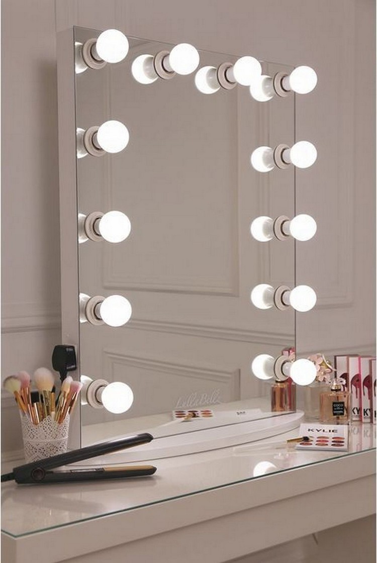 miroir Hollywood lumière LED vanité chambre coucher