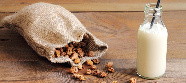amandes terre noix tigrées comestible lait souchet sultan pois sucré