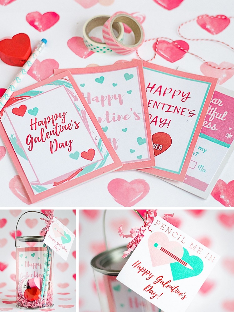 cadeaux femme saint valentin pas cher pour femme kit carte de voeux meilleure copine