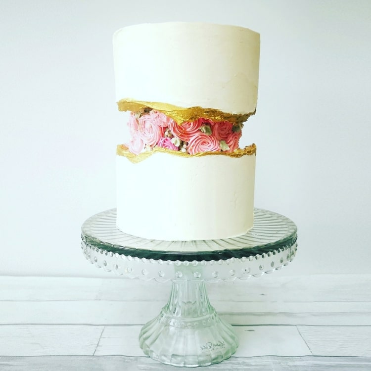 gateau faillé faultline pour mariage recette cake design facile