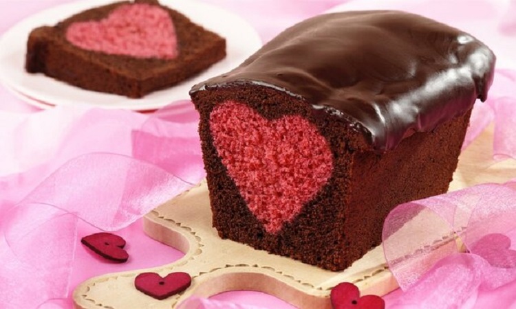 gateau surprise coeur coulant chocolat gâteau sasint valentin