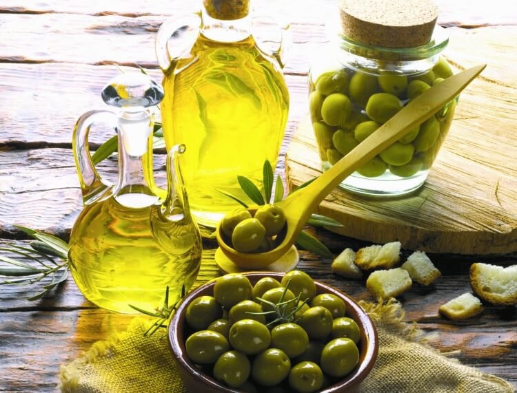 huile d'olive pour cuisson cholestérol bas