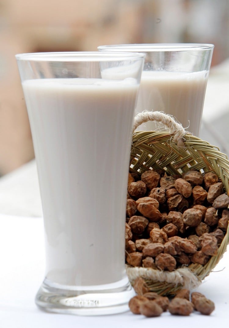 lait noix tigrées souchet comestible bienfaits santé vitamines