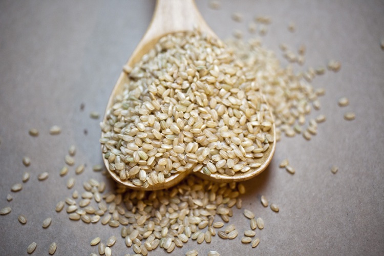 riz brun sans gluten riche fibres protéines végétales