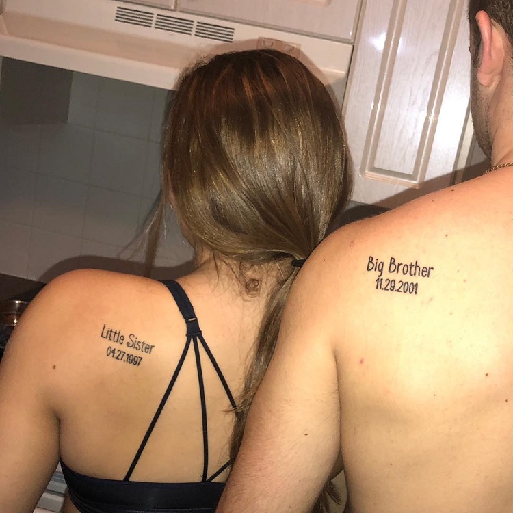 tatoo sur les épaules