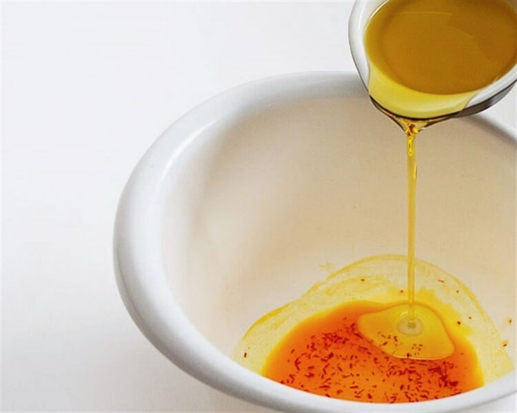 utiliser safran cuisine mélange avec huile