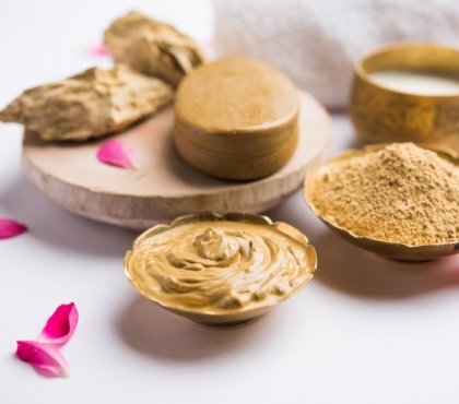 argile Multani Mitti poudre indienne baute naturelle