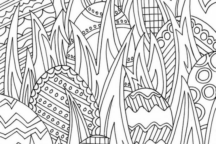 Mandala de Pâques pour adultes - 35 coloriages à imprimer gratis