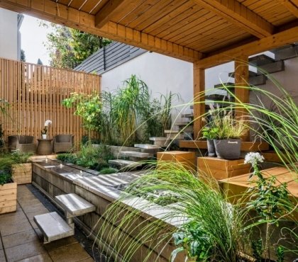 comment aménager jardin petite surface économiser mètres carrés