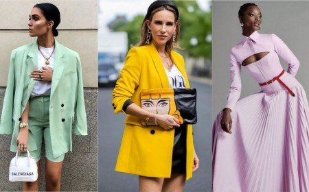 Couleurs tendance printemps 2021