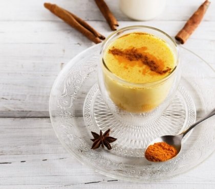 golden latte au curcuma recette boisson saine immunité