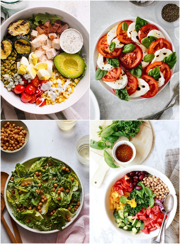Healthy and easy salad recipe ideas for the winter
