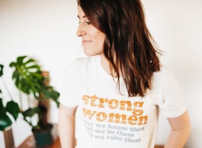 impression tshirt message typographie tendance