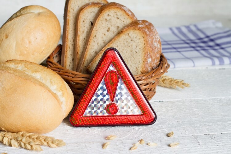 intolérance au gluten consommation de pain de blé
