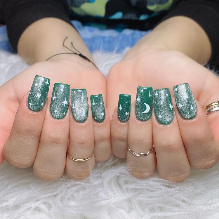 nail art velvet nails déco ongles effet velours manucure veloutée