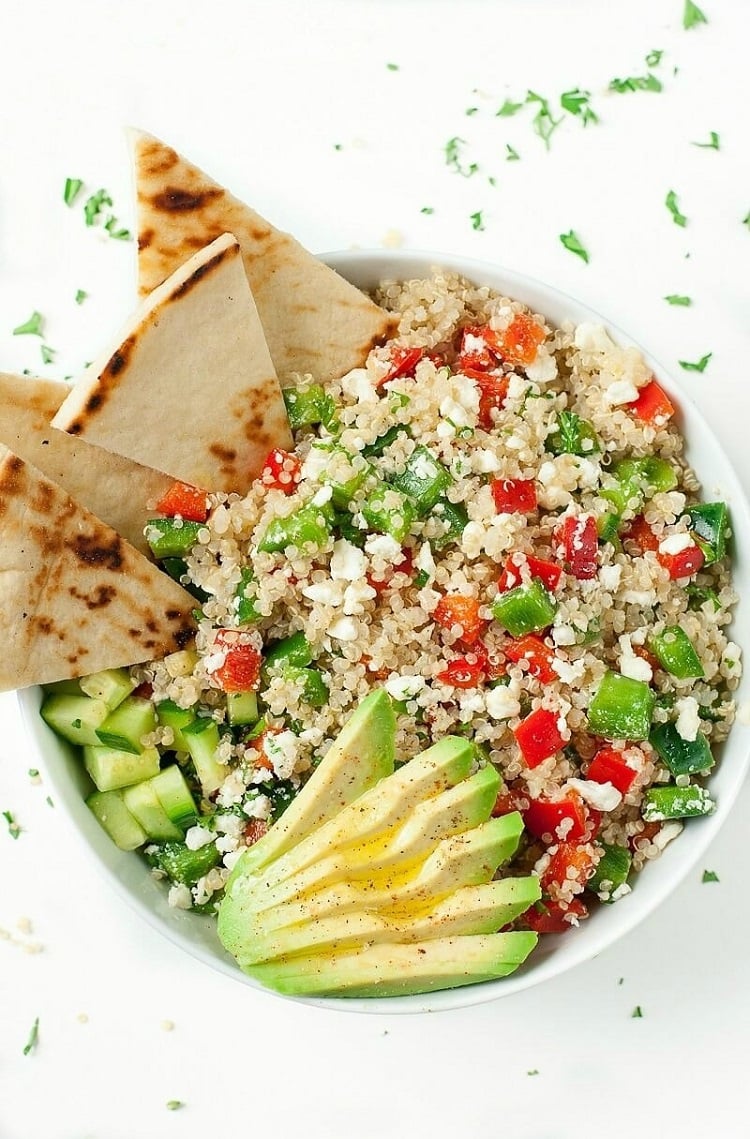 recette salade de quinoa healthy