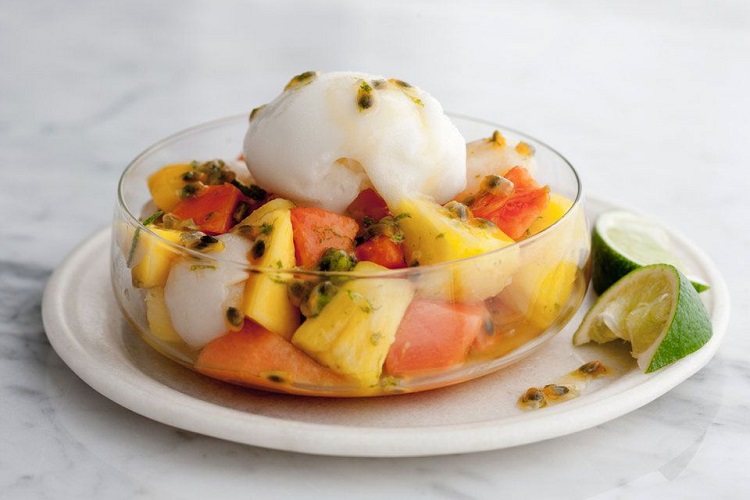 recette salades healthy printemps sorbet fruits