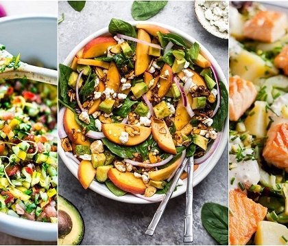 recettes salades healthy hiver printemps astuces topping salade
