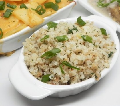 riz de chou-fleur alternative keto au riz blanc