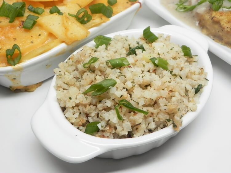 riz de chou-fleur alternative keto au riz blanc