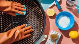 enlever la rouille sur le barbecue
