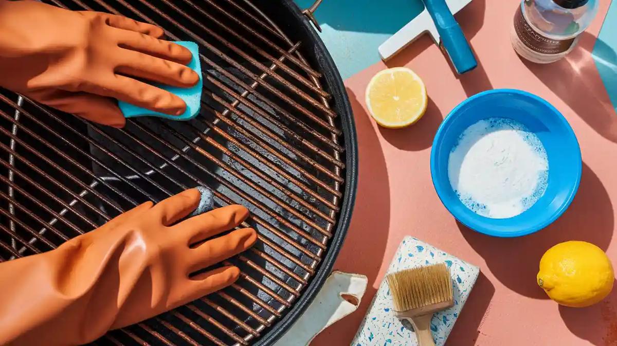 enlever la rouille sur le barbecue