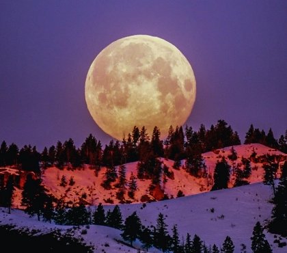 la pleine lune 2021 avec tout ses noms lune des fraises