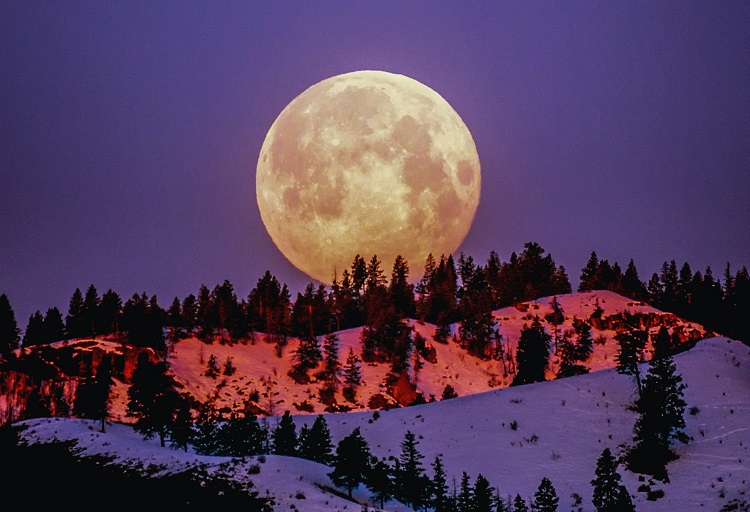 la pleine lune 2021 avec tout ses noms lune des fraises