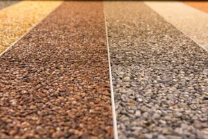 resine moquette de pierre exterieur terrasse