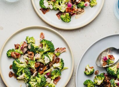 salade brocolis bacon raisins recettes faciles