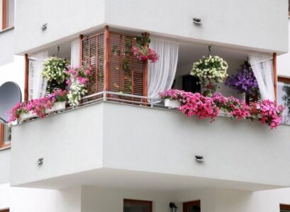 balcon fleuri plein soleil meilleures fleurs pour suspension
