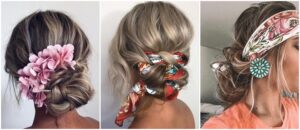 chignon mariage boheme chic