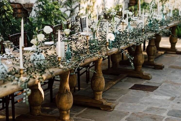 décoration table mariage champêtre